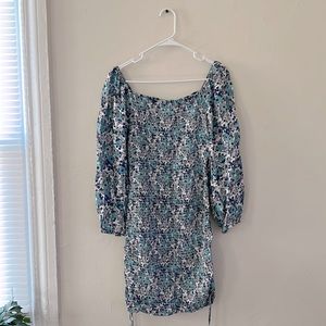 Jessica Simpson Floral Dress | Size M | Blue